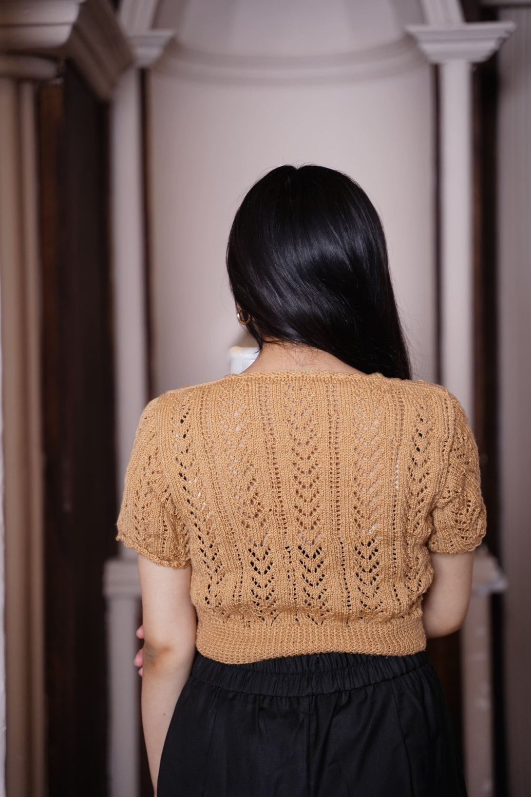 Daisy knit top - Casa d' Leeno