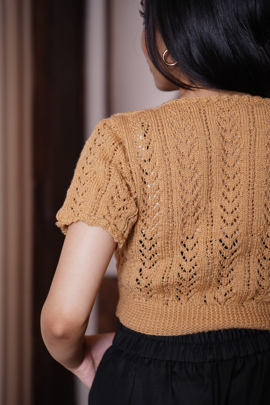 Daisy knit top - Casa d' Leeno